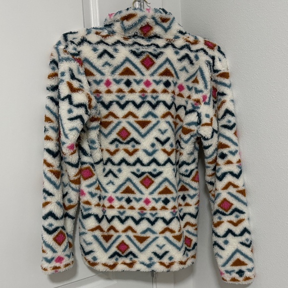 Eddie Bauer Womens Midweight Plush Quarter Zip Fleece Pullover - Picture 10 of 10